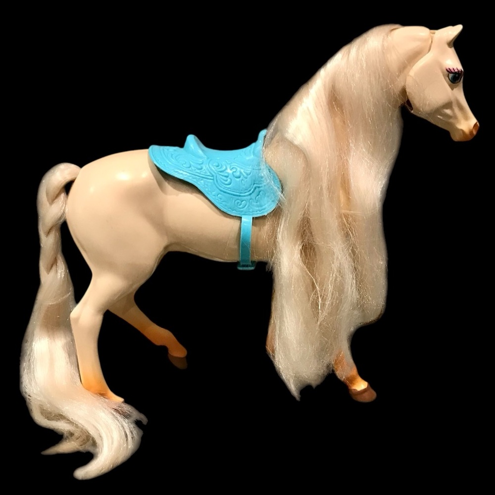 Vintage Barbie NIBBLES Horse w/ Saddle